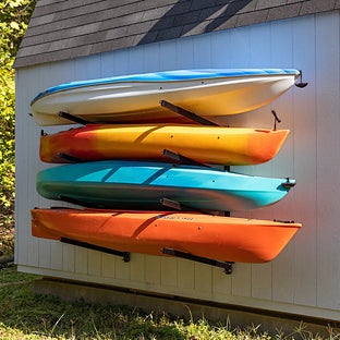 StoreYour 4 Level Shenandoah Kayak Storage Rack Black