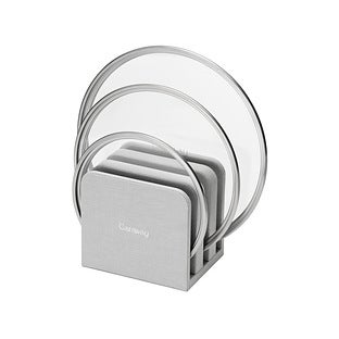 Caraway Premium Clutter-Free 5.91" Mixing Bowl Lid Organizer - Gray