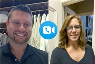 Virtual In-Home Closet Design Video Chat