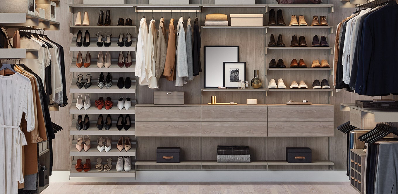 Avera Custom Closets Closet Designs By The Container Avera Custom Closets Stone Walk In Closet