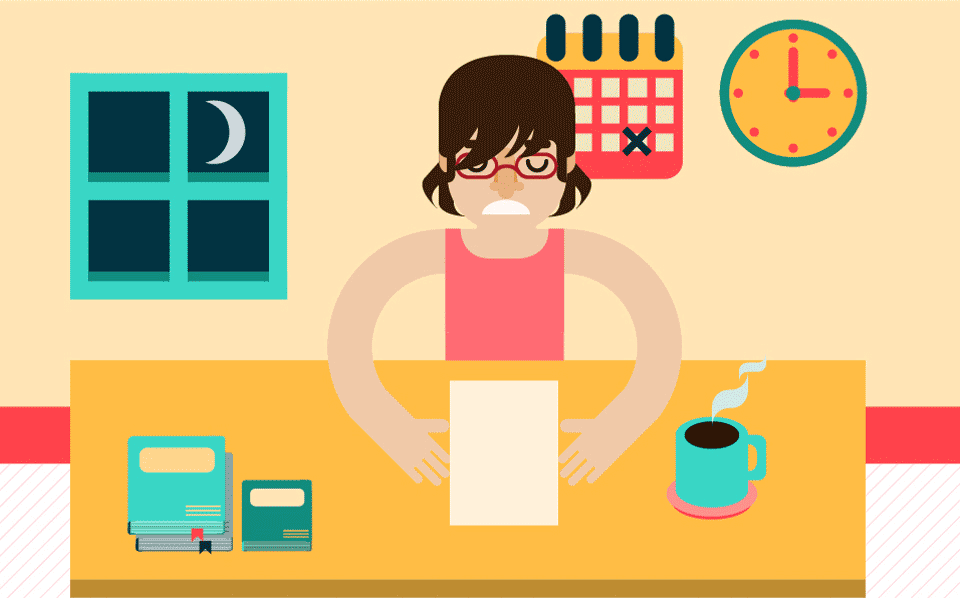 Dorm room ideas infographic - Cramming