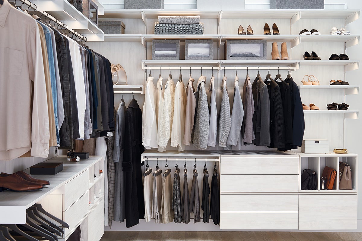 Custom Closets Custom Closet Shelving & Systems The Container Store