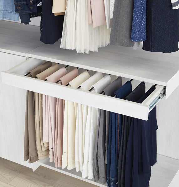 Avera Walk In Closet Features Custom Wood Closet Systems By The