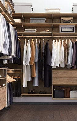 Custom Closets Closet Shelving Systems The Container Built In Look