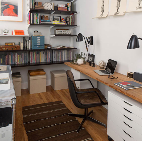 Office Shelving & Custom Desk Ideas - Ideas for Desks & Home Offices