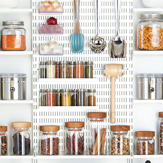 Shelves Kitchen Shelves Garage Pegboard Organizers Elfa