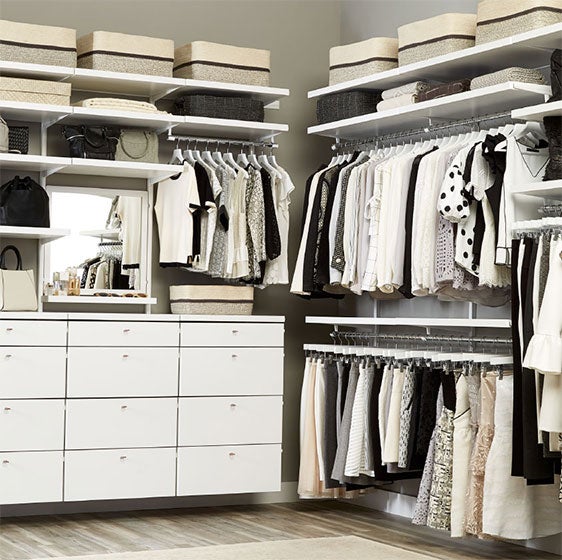 Our DIY Closet Remodel: The Elfa Closet System