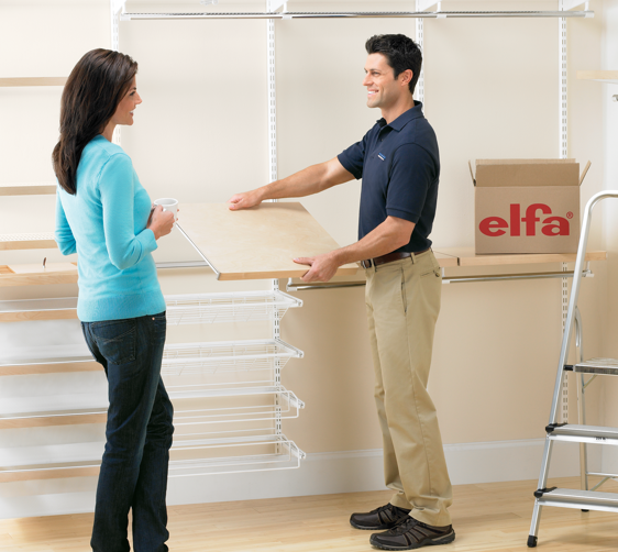 Elfa Shelving Installation: A Step by Step Tutorial