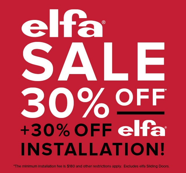 elfa Shelving System The Container Store