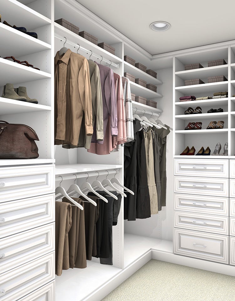 Luxury Closets Custom Closet Designs by Laren The Container Store