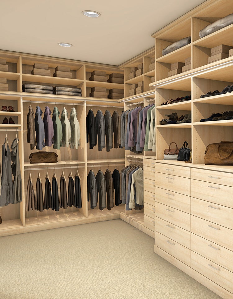 Luxury Closets Custom Closet Designs by Laren The Container Store