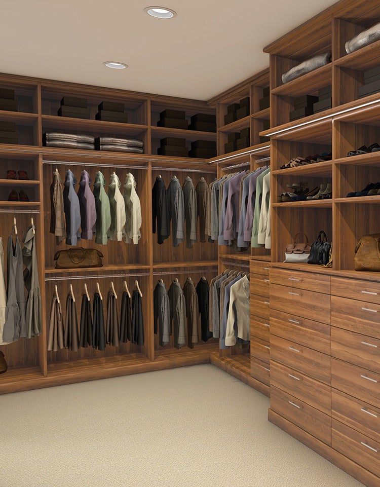 Luxury Closets Custom Closet Designs by Laren The Container Store