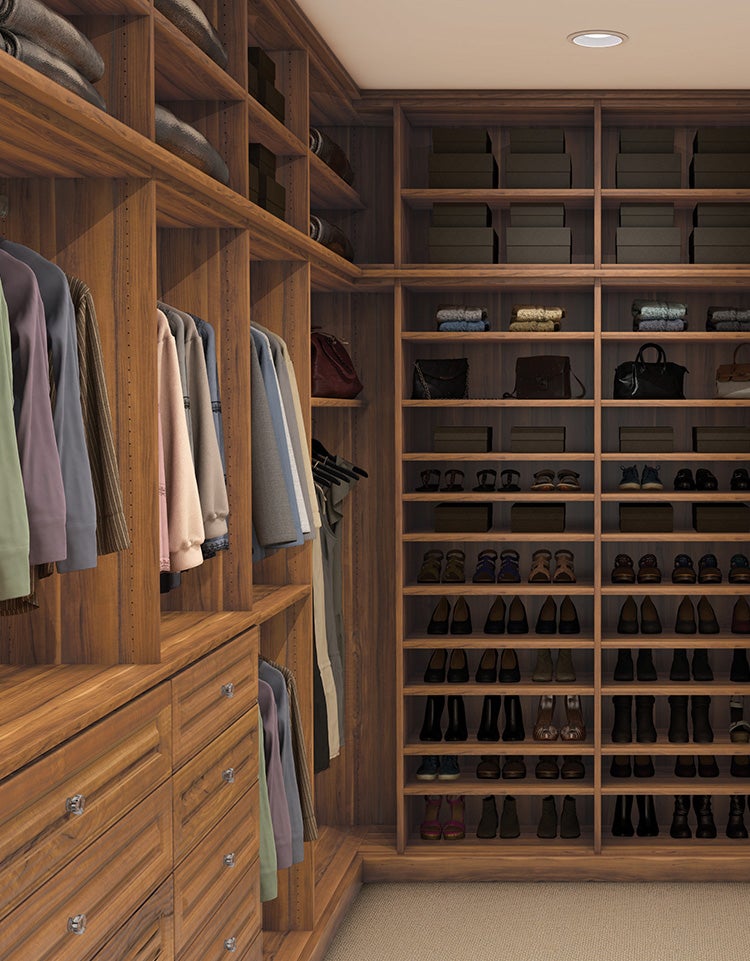 Luxury Closets Custom Closet Designs by Laren The Container Store