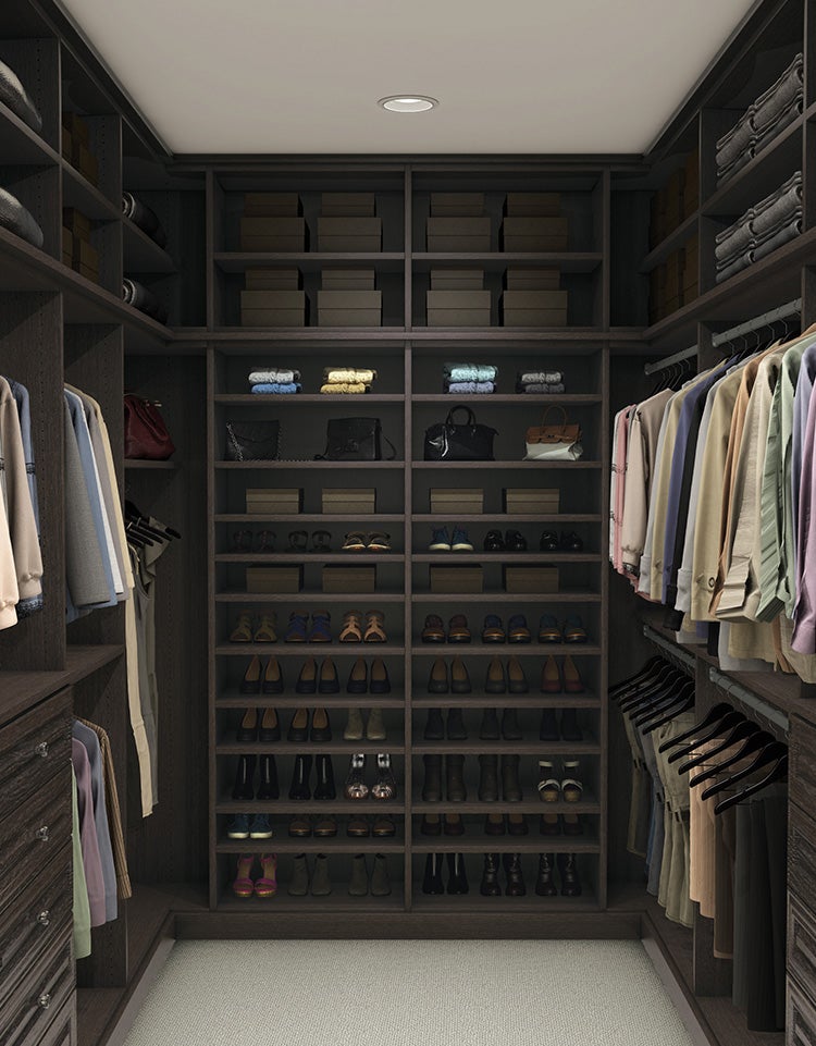 Luxury Closets Custom Closet Designs by Laren The Container Store