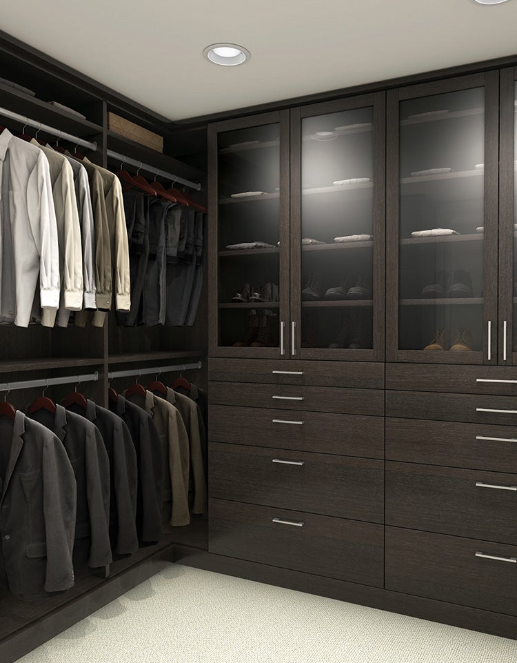 Luxury Closets Custom Closet Designs by Laren The Container Store