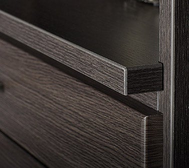 custom closet dresser tops