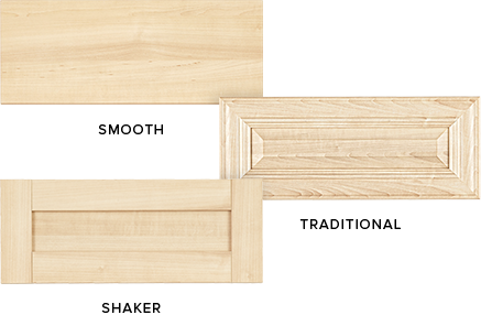 custom closet drawer panel options