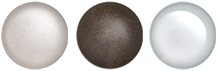 custom closet classic brushed nickel, oil rubbed bronze and chrome metal knobs