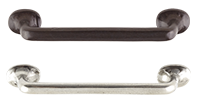 custom closet artisan oil rubbed bronze and chrome metal pulls