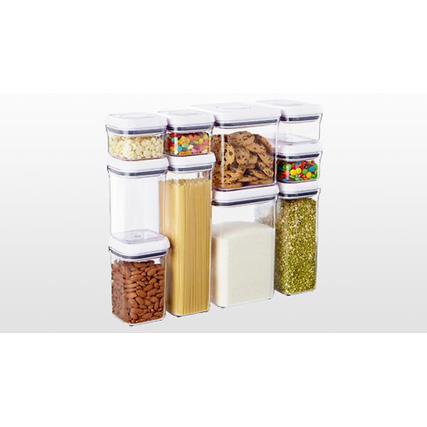 Oxo Good Grips Rectangular Pop Canisters The Container Store