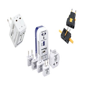 2Outlet Converter & Adapter Set with USB The Container Store
