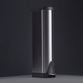 simplehuman Stainless Steel 11.8 gal. Butterfly Step Trash Can The